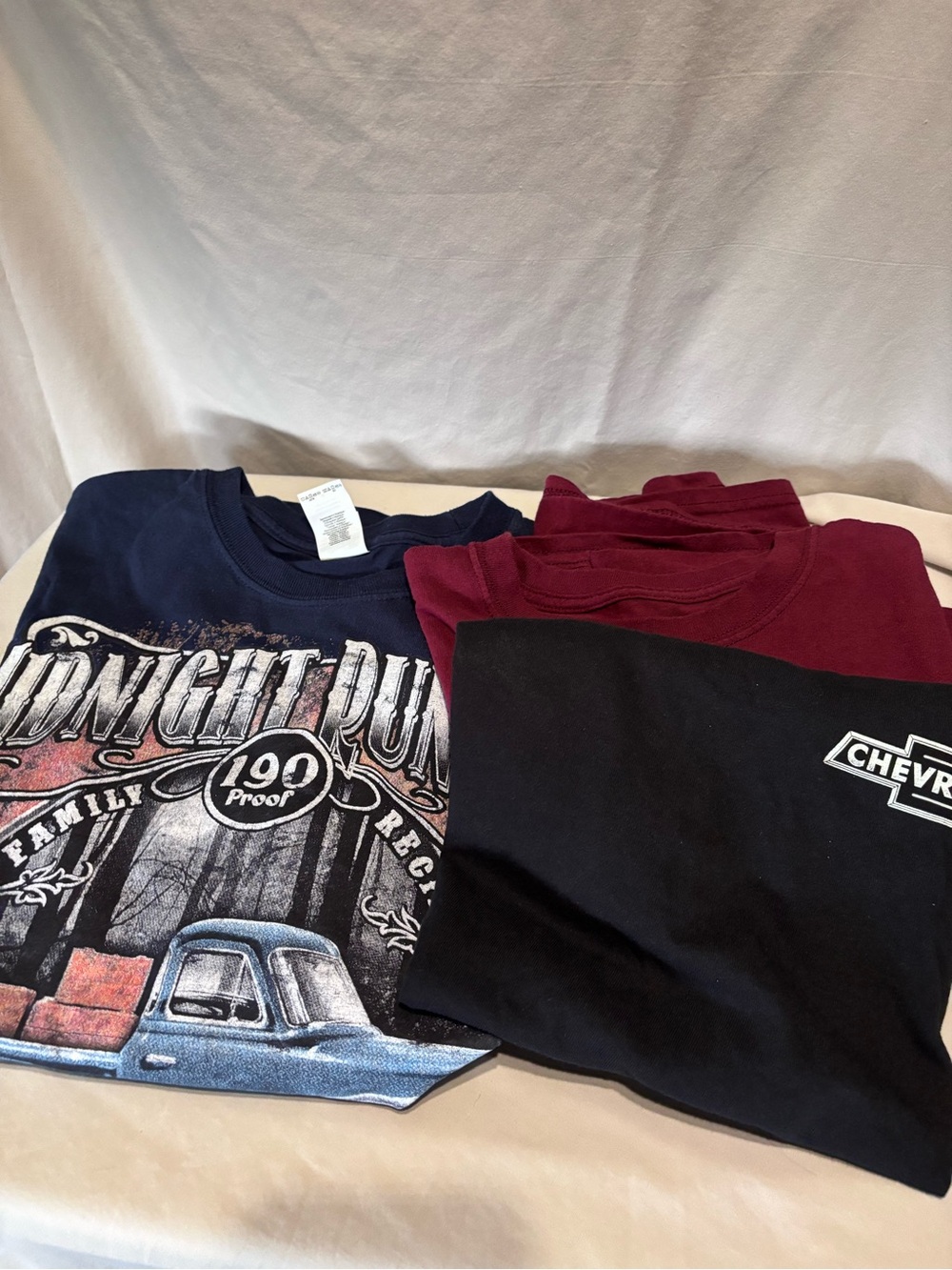 Men's Short Sleeve Tee Pack 3- Chevrolet truck flag